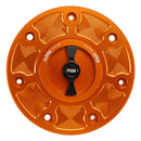 CNC Orange Keyless Fuel Gas Cap For Duk 790 890 2018 2019 2021 2022 2023-2025