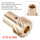 "410 0.500"" Shaft Diameter Distributor Gear For Chevy with MSD Small/Big Block