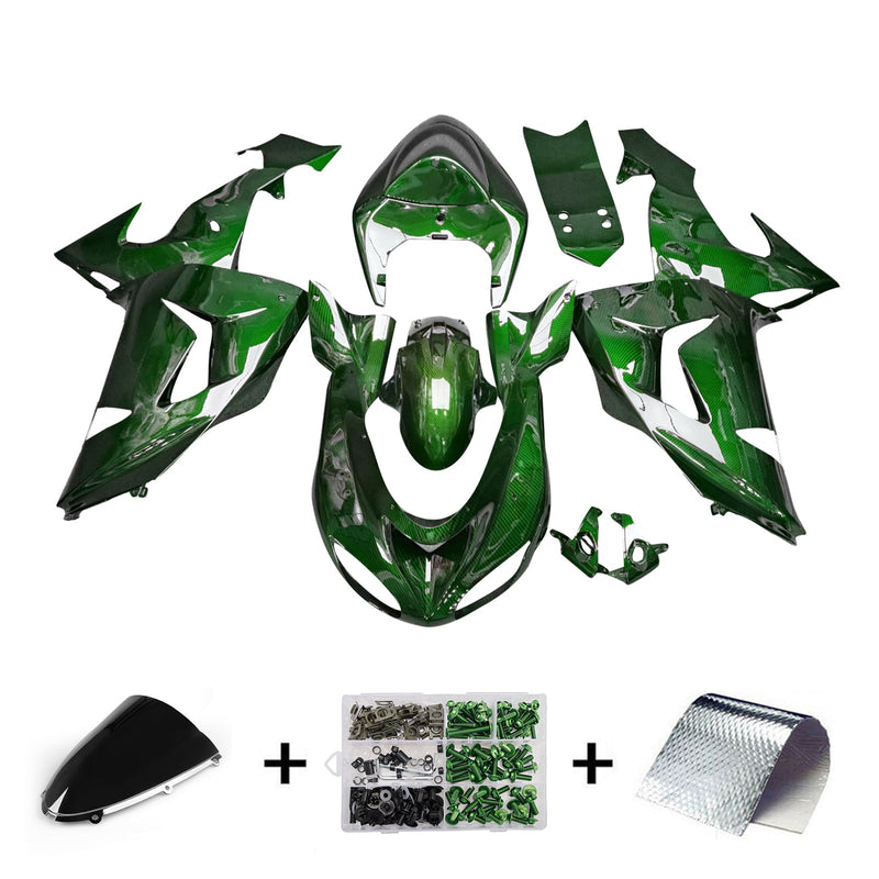 Injection Fairing Kit Bodywork Plastic ABS fit For Kawasaki ZX10R 2006-2007