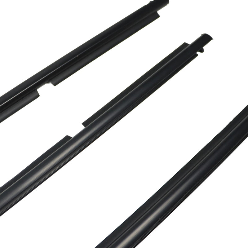 4Pcs Weatherstrip Window Moulding Trim Seal Belt For Toyota Highlander 2008-2010