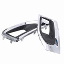 Pair Fog Light Lamp Bezel Chrome Cover 22936426 22936427 For GMC Yukon 2015-20