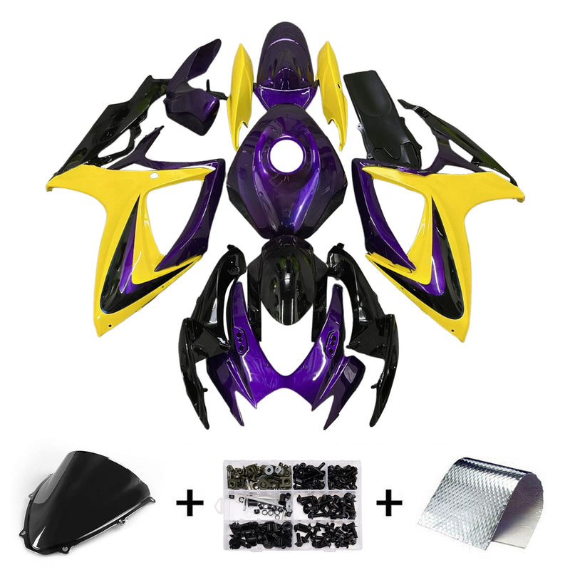 Injection Fairing Kit Bodywork Plastic ABS For Suzuki GSXR 600/750 2006-2007 K6