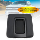 PU Leather Armrest Lid 22881398 For Chevy Silverado 1500 2500 3500 2015-2019