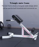 Adjustable Roman Chair Back Extension Exercise Bench Back Training Supine Board