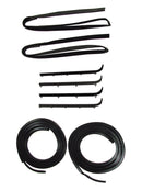 1997 Ford F250 Truck Front Door Weatherstrip Seal Kit 8PCS Door Window Sweep Weatherstrip Seal Kit
