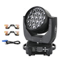 DMX 19x15W RGBW 4in1 LED Wash Zoom Moving Head Beam Light DJ Party Stage Light