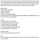 8PCS Fuel Injector 05038337AB Fit Dodge Charger Fit Grand Cherokee 2012-2021