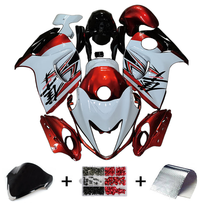 Amotopart Suzuki Hayabusa GSX1300R 2008-2020 Fairing Kit Bodywork Plastic ABS