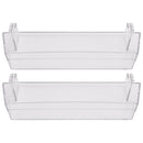 2PCS Fridge Shelf Grey Clear Middle Or Top Door Bin 306mm For Dometic Caravan 289072710
