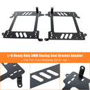 L+R Heavy Duty 5MM Racing Seat Bracket Adapter Fits For Ford Mustang 2015-2022