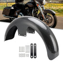 19" Wrap Front Fender ABS For Touring Electra Street Road Glide Baggers FLHT FLHR