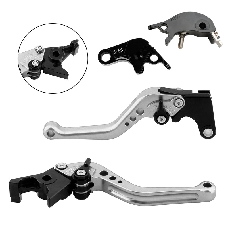 NEW Short Clutch Brake Lever fit for YAMAHA YZF R7 MT-10/SP FZ-10/SP 2022-23