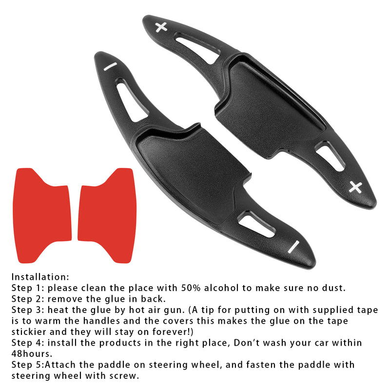 Steering Wheel Paddle Shifter Extension For Ford Explorer 20-23 Aluminium