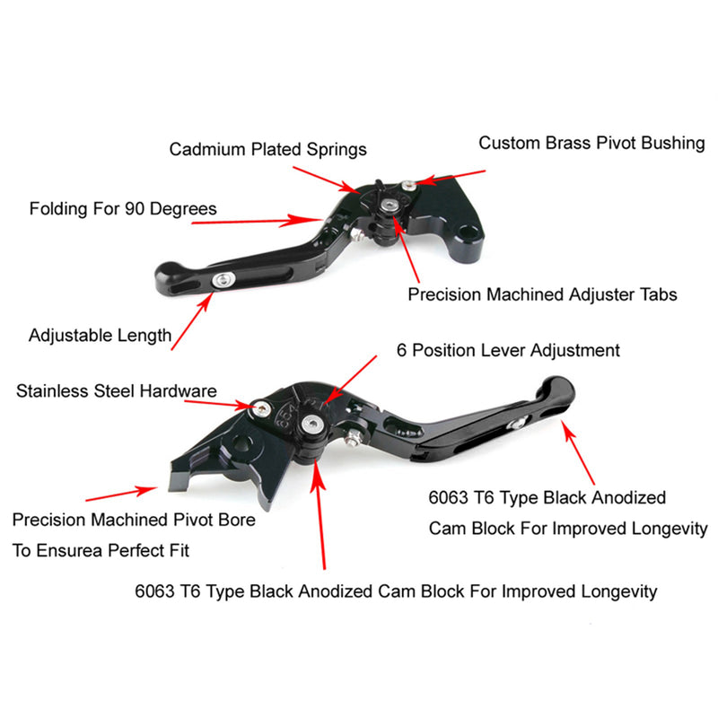 Adjustable Clutch Brake Lever fit for KYMCO AK550 2017-2022