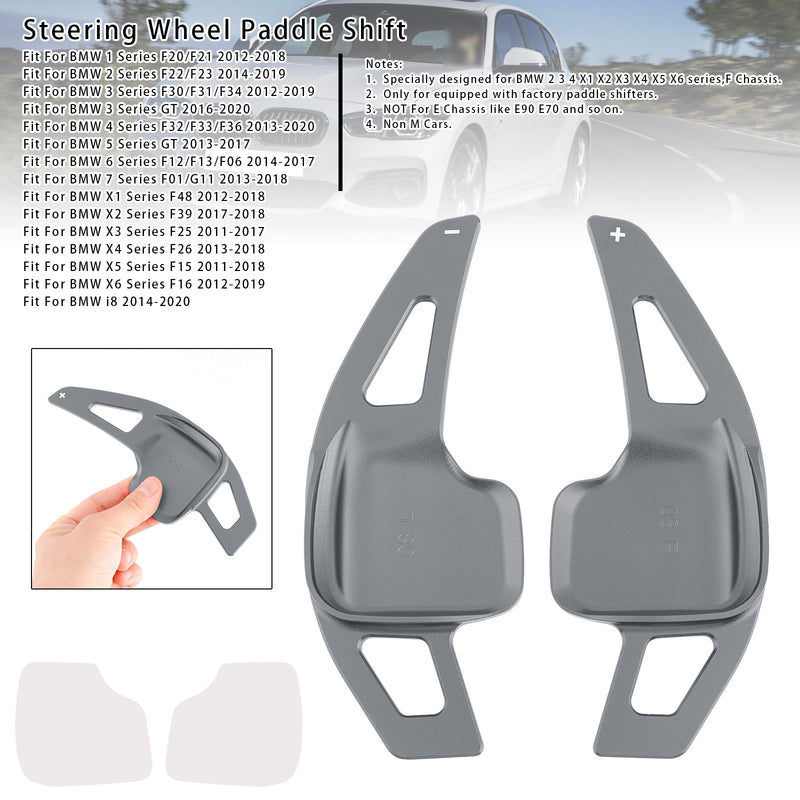 Steering Wheel Paddle Shifter Extensions For BMW F15 F25 F30