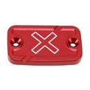 Red Brake Clutch Fluid Tank Caps For Ducati DesertX Scrambler 800 1100 2015+