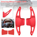 Steering Wheel Paddle Shifter Extension For Ford Explorer 13-19 Aluminium Red