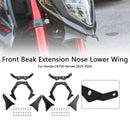 Front Beak Extension Nose Lower Wing For Honda CB750 Hornet 2023-2024