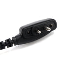 ICOM F1000-011 Curved Earhook Headset For ICOM A16 IC-F3230 F4230D F1100 F2100D