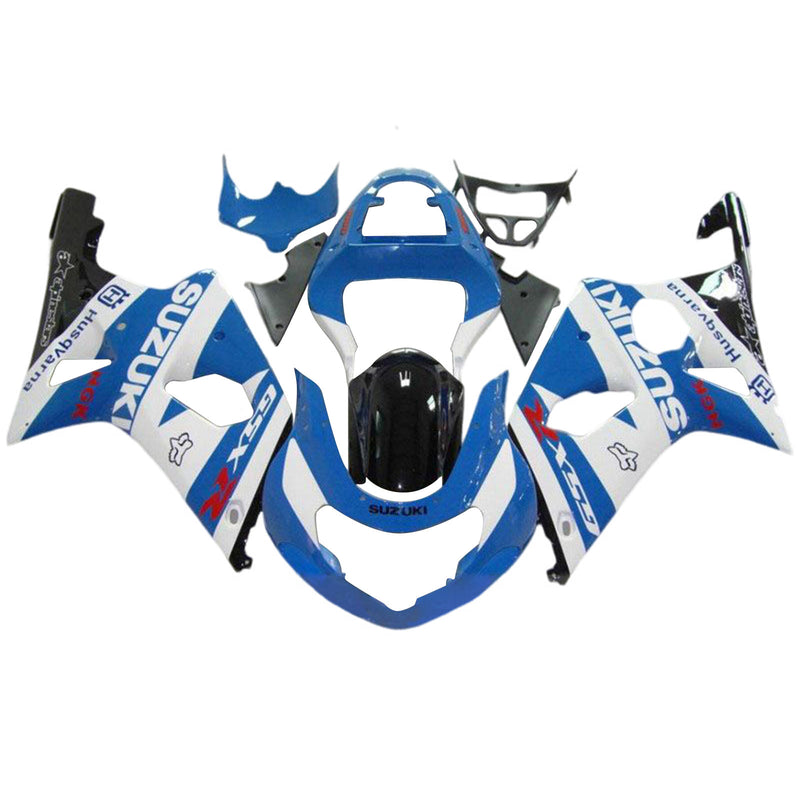 Amotopart Suzuki GSXR1000 2000-2002 K1 K2 Fairing Kit Bodywork Plastic ABS