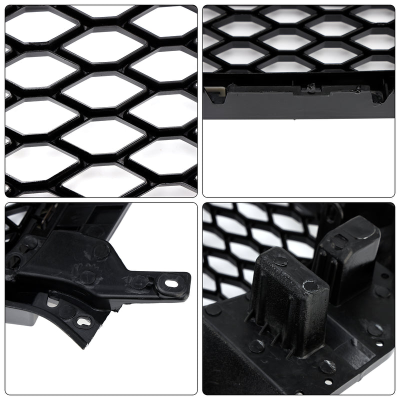 RSQ3 Style Front Honeycomb Mesh Grille Fit Audi Q3 2011-2015 Gloss Black