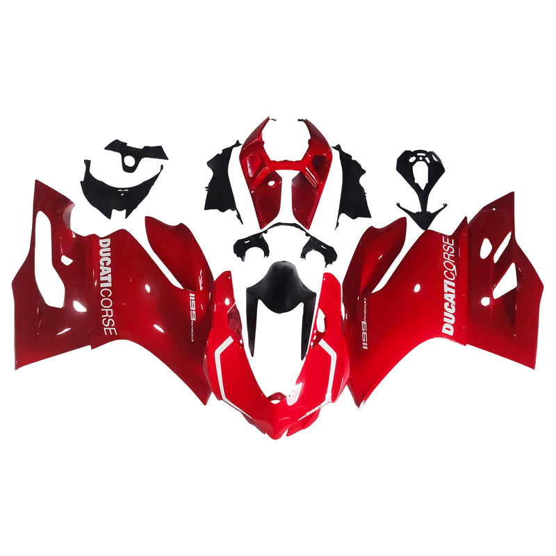 Fairings 2012-2015 Ducati 1199 Panigale Red Corse 1199  Generic