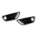 2PCS Front Fog Light Lamp Bezel 68261711AA Fit Jeep Grand Cherokee 2016-2020