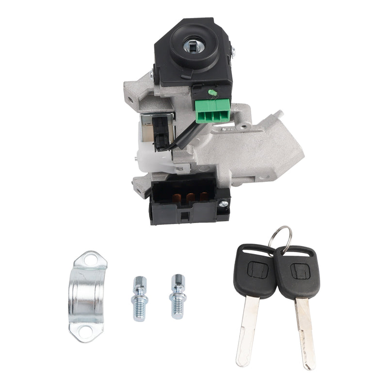 Ignition Switch Lock Cylinder with 2 Keys (with Chip) For Honda Civic 1.3L 1.7L