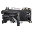 For BMW F10 Series 528i 2012-2016 L4 2.0L Transmission Oil Cooler with Thermostat 17217638582