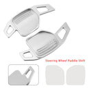 Steering Wheel Paddle Shifter For Audi A3 A4 A5 A6 TT Q5 08-14 Aluminium