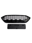 Gloss Black Front Bumper Grille Grill Fit Ford Focus ST + ST Line MK4 2018-2021