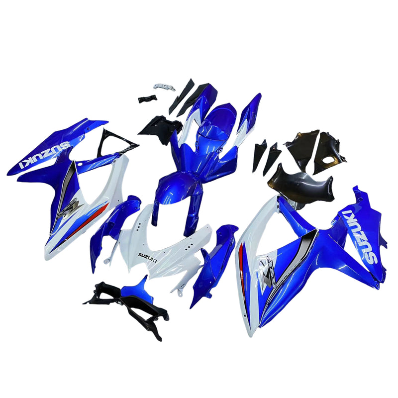 Amotopart Suzuki GSXR 600/750 2008-2010 K8 Fairing Kit Bodywork Plastic ABS