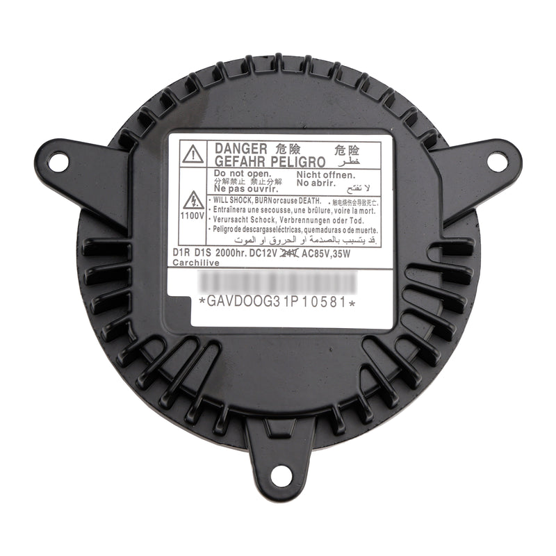 Xenon HID Headlight Electric Ballast D1S GAVD00G31P10581 For Cadillac