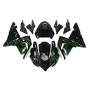Injection Fairing Kit Bodywork Plastic ABS fit For Kawasaki ZX10R 2004-2005