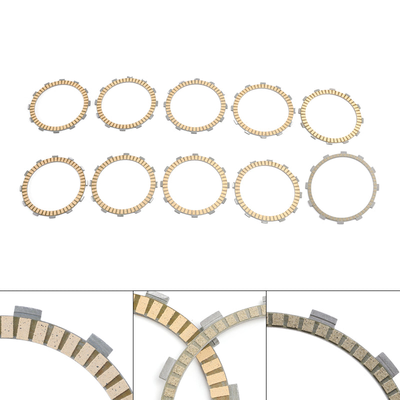 Clutch Friction Plate Kit for Kawasaki ZX1400 ZZR1400 06-23 Ninja ZX-14 2006-11