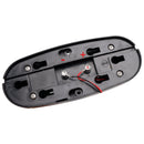 12V/24V Auto-Sensing Low-Power Draw Fan For Boats and RV Black