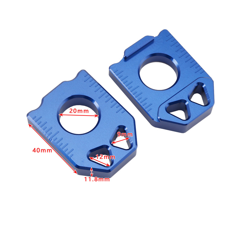 CNC Rear Chain Adjuster Axle Block For SUZUKI DRZ400SM 400S 400E 2005-2024