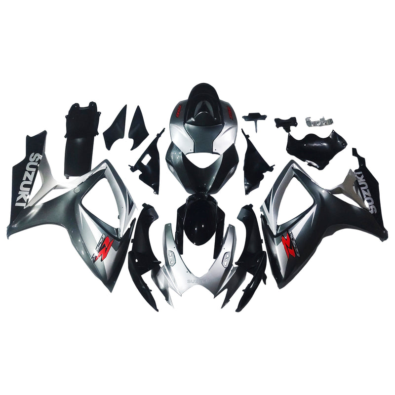 Amotopart Suzuki GSXR 600/750 2006-2007 K6 Fairing Kit Bodywork Plastic ABS