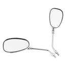 Black Rearview Mirror Set For Yamaha XV1600 XV1700 Road Star,Midnight,Silverado