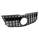 Gloss Black Front Grille Grill For Mercedes Benz GLK X204 2013-2015 GT