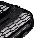 Gloss Black Front Bumper Grille Grill Fit Ford Transit MK8 2015-2018 Raptor W/LED