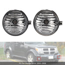 Pair Fog Lights For Dodge Chrysler Caliber Jeep Compass 4805857AA