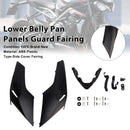 Lower Belly Pan Panels Guard Fairing For Street Triple 765 R/RS 2020-2022 Matte Black