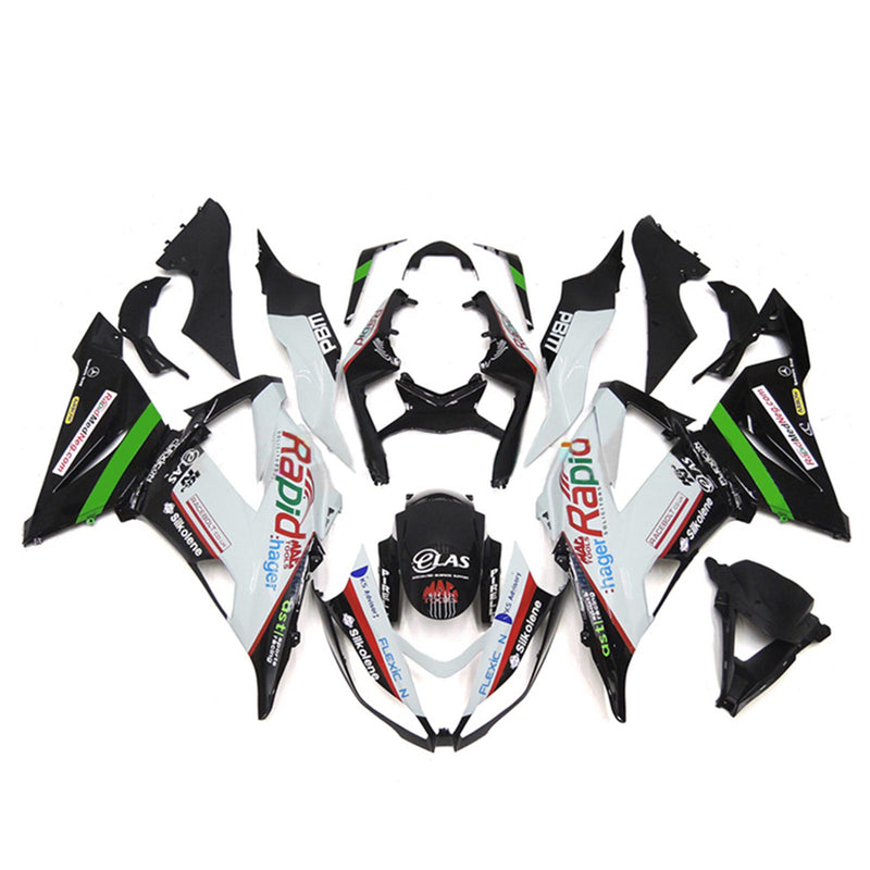 Amotopart Kawasaki ZX6R 636 2013-2018 Fairing Kit Bodywork Plastic ABS