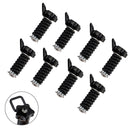 8X Tie Down Anchors Flexible Loop Lock & Ride For Polaris Rzr Sportsman 13-25