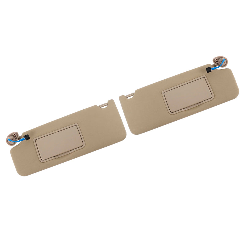 2PCS Gray Sun Visor Left & Right 83280-TG7-A12ZA  For Honda Pilot 2016-2022