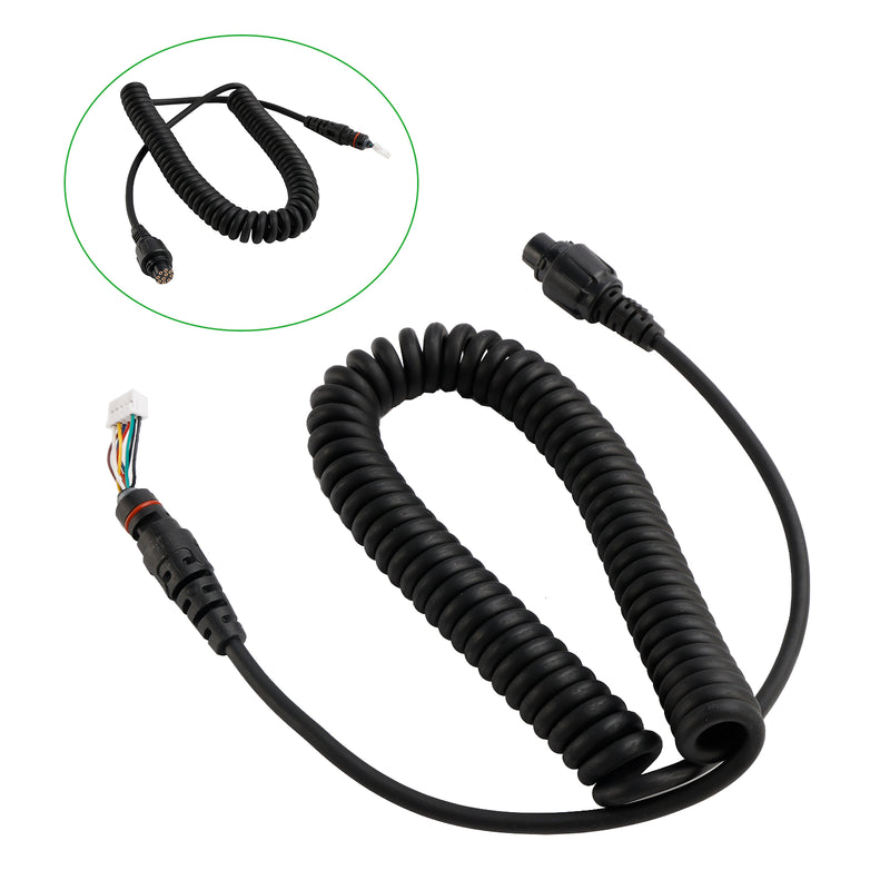 SM19A1 Button Talk Microphone Cord Hand Microphone Cable For MD780 MD650 RD980