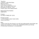 Front Bumper Lower Center Grille 8J0807697H For Audi Tts Mk2 2011-2014