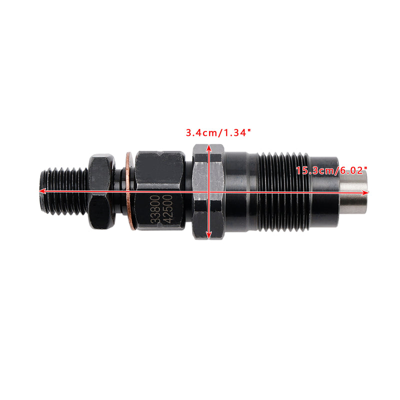4PCS Fuel Injector 33800-42500 Fit Hyundai D4BH D4BF Pickup H100 Minivan H1
