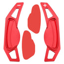 Steering Wheel Paddle Shifter Extension For Smart Aluminium Red